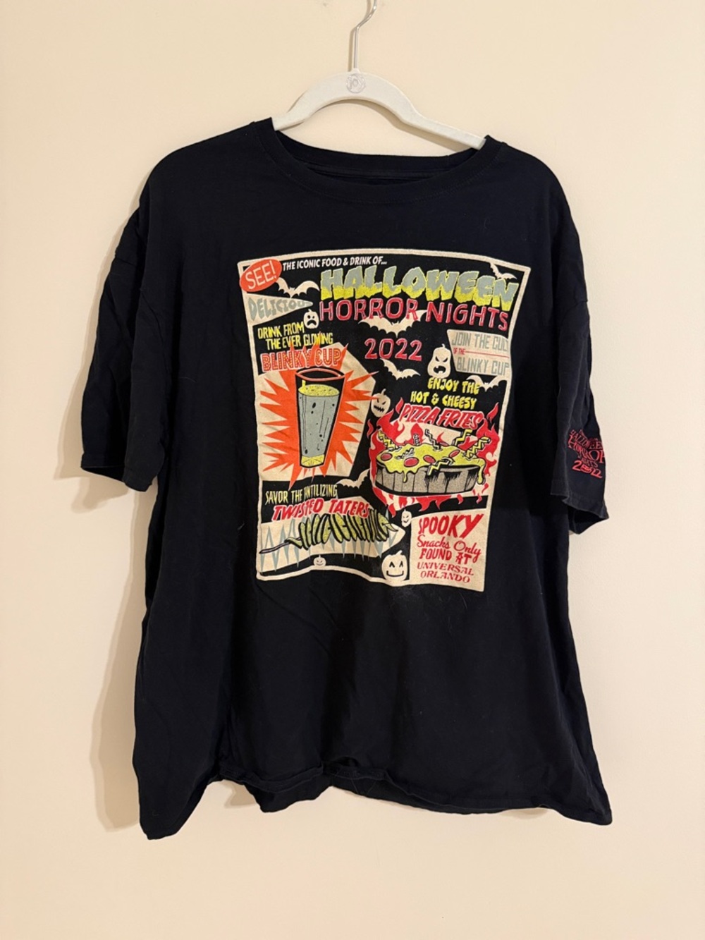 Universal Halloween Horror Nights 2022 Tee Shirt SZ 3XL
